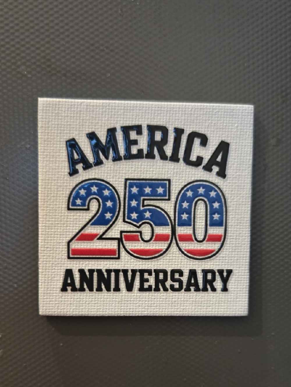 America 250 Anniversary Magnet - Red, White & Blue